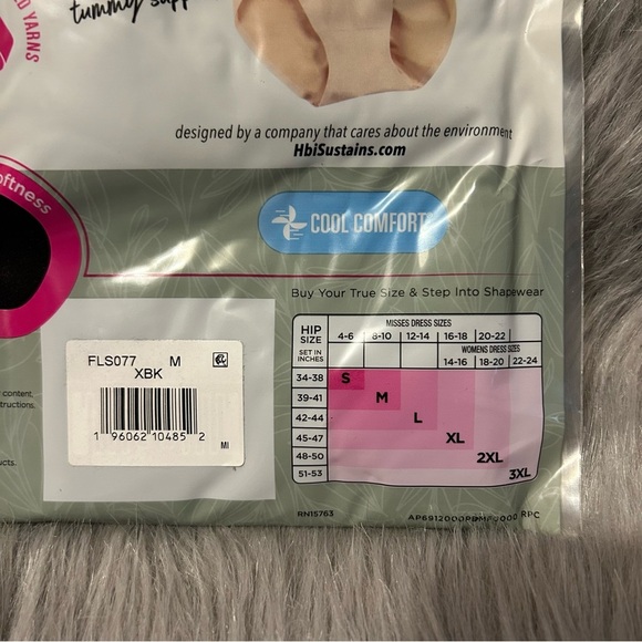 Maidenform Flexees Shapewear‎ Womens Size Medium Black High Waist Brief S… - Picture 7 of 7